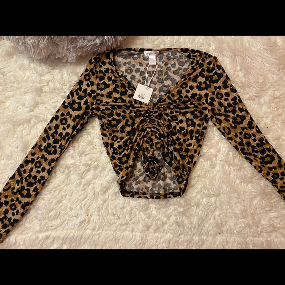 Long Sleeved Crop Top